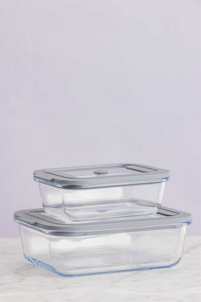 Kilner Rayware Group KIL-Hermetiškas indas stiklinis 1,5 l stačiakampis NFS