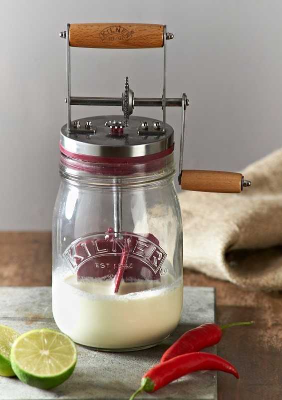 Kilner Rayware Group KIL-Rankinis sviesto plaktuvas
