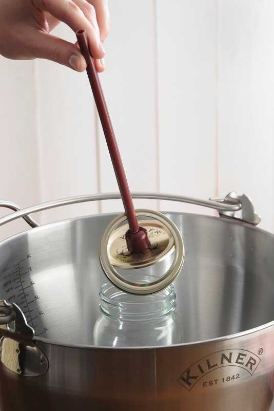 Kilner KIL-Rinkinys pasterizavimui, termometras + keltuvas