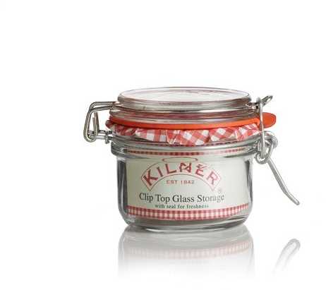 Słoik apvalus CLIP TOP 0,125L / Kilner