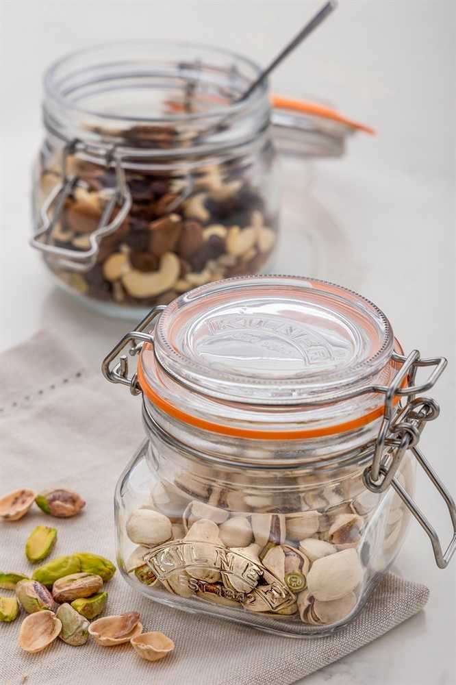 Kilner Rayware Group KIL-Stiklainis 0,25l. Clip Top kvadratas