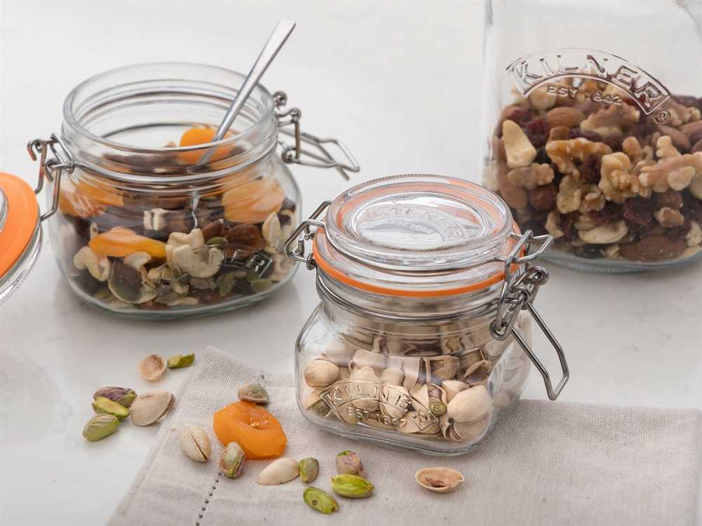 Kilner Rayware Group KIL-Stiklainis 0,25l. Clip Top kvadratas