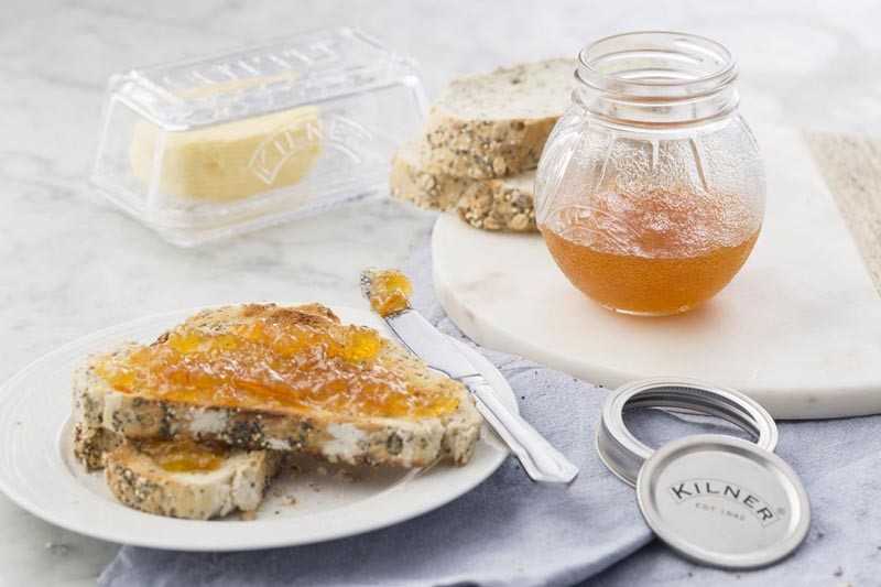 Oranžinis VAISIŲ KONSERVAS 0,4L / Kilner