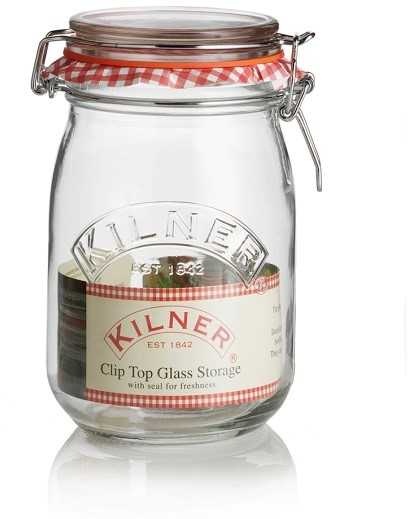 „Kilner Rayware Group“ KIL stiklainis 1 l