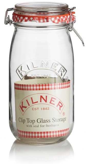 Słoik apvalus CLIP TOP 1,5L / Kilner