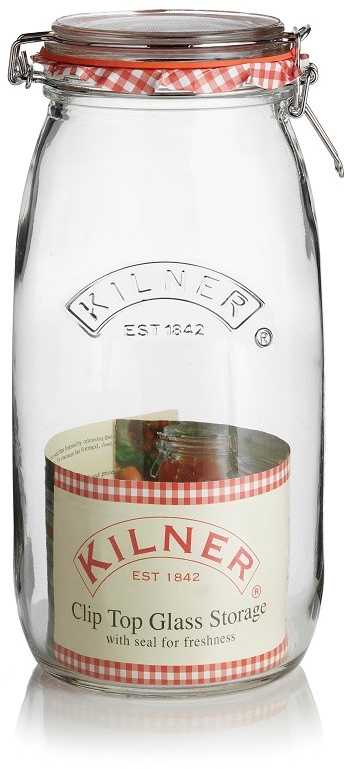 Słoik apvalus CLIP TOP 3L / Kilner