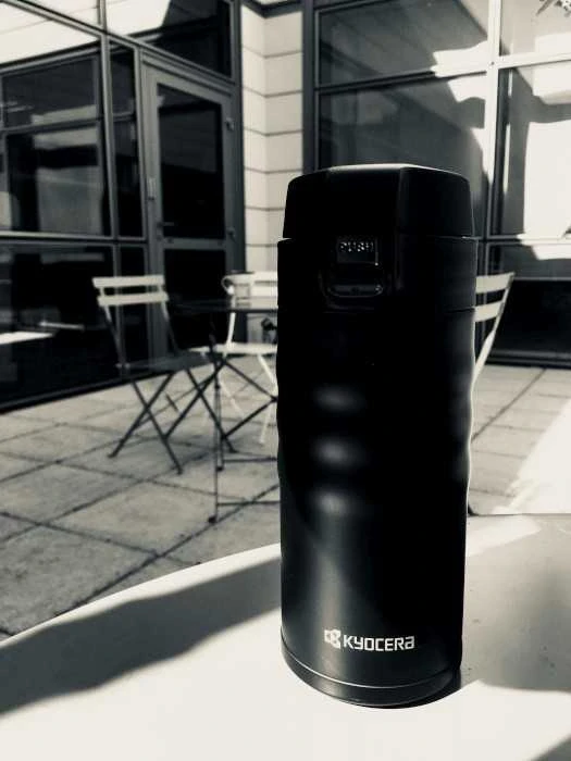Termopuodelis Kyocera Flip Top 350ml (juoda)