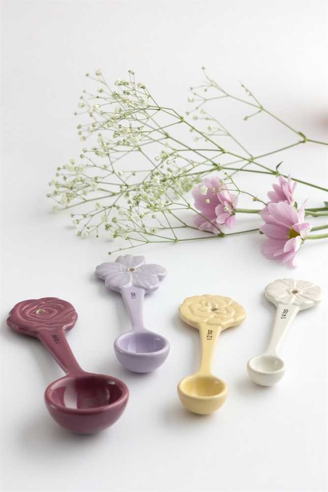 Miarki ceramiczne šaukšteliai 4 vnt IN THE MEADOW / Mason Cash
