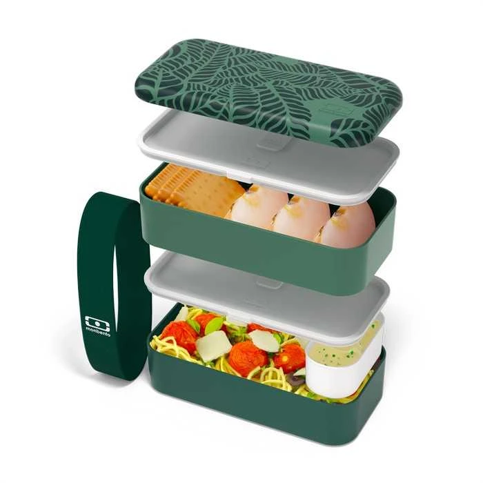 Monbento Bento Original Graphic Jungle žalia