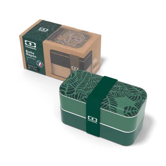 Monbento Bento Original Graphic Jungle žalia