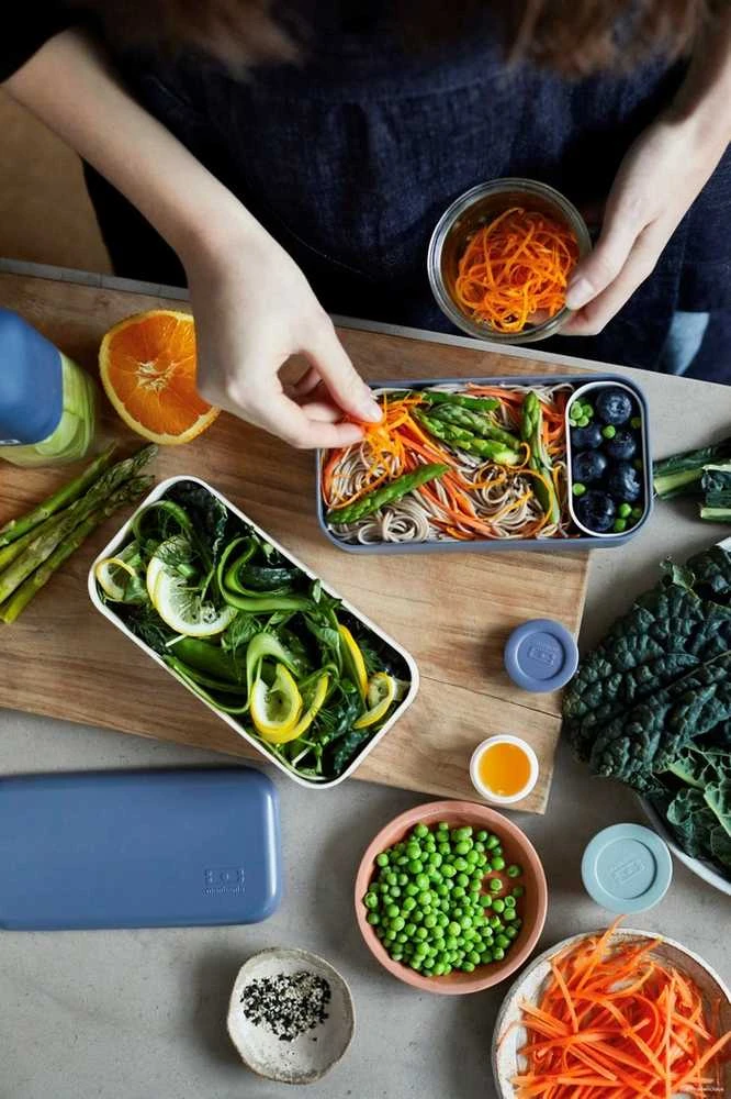 Monbento Bento Original Ble Natural tamsiai mėlyna