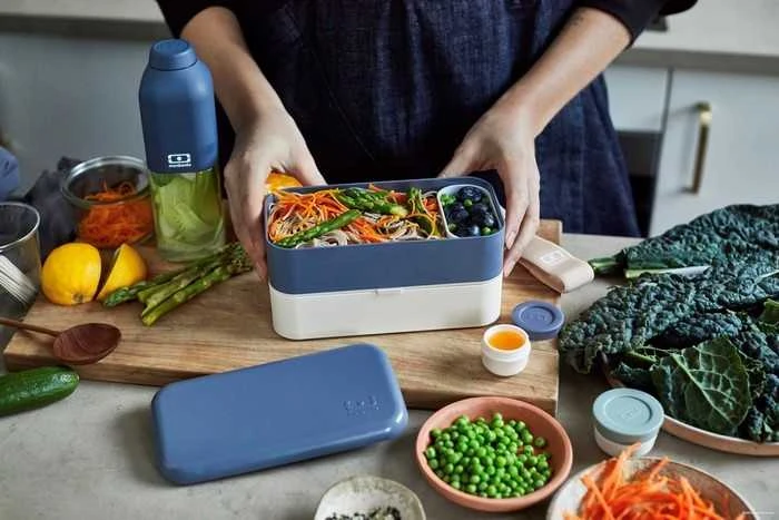 Monbento Bento Original Ble Natural tamsiai mėlyna