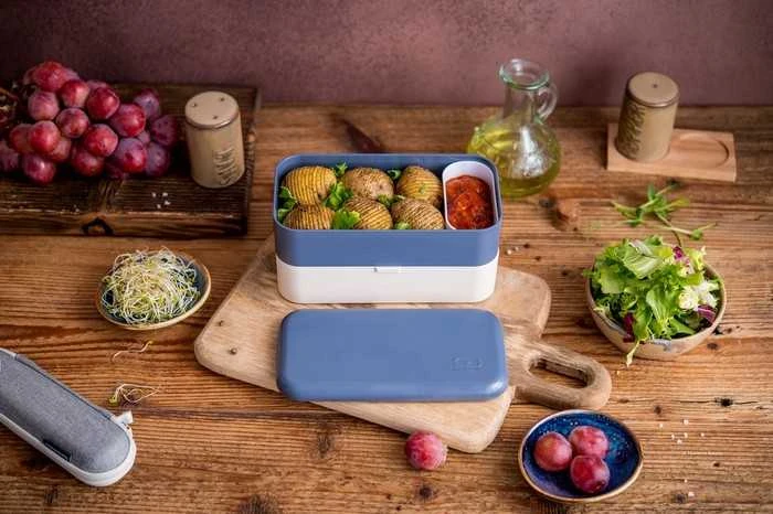 Monbento Bento Original Ble Natural tamsiai mėlyna