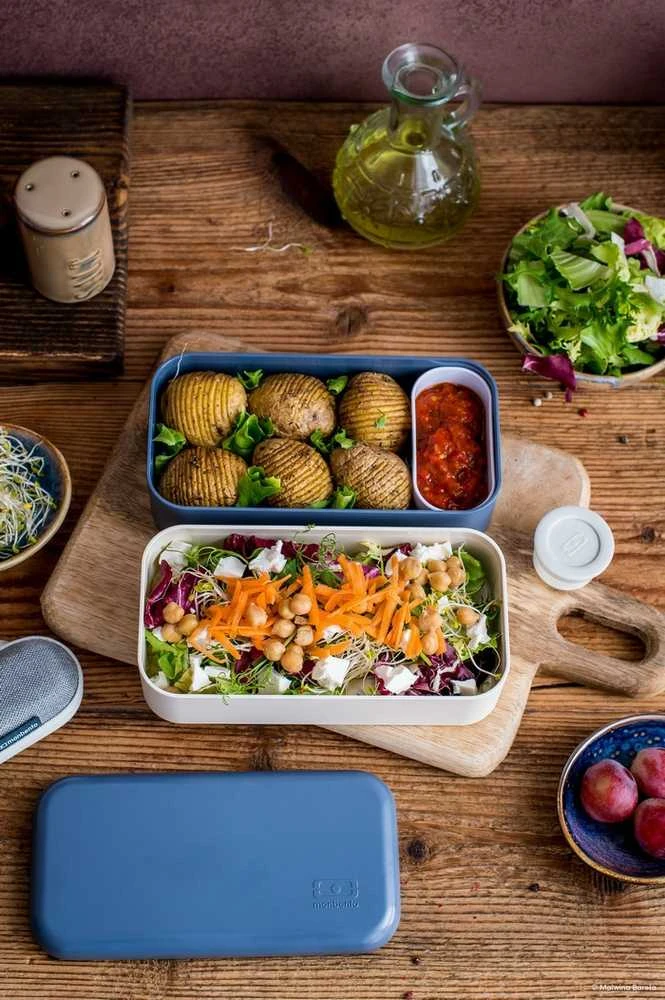 Monbento Bento Original Ble Natural tamsiai mėlyna
