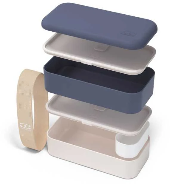 Monbento Bento Original Ble Natural tamsiai mėlyna