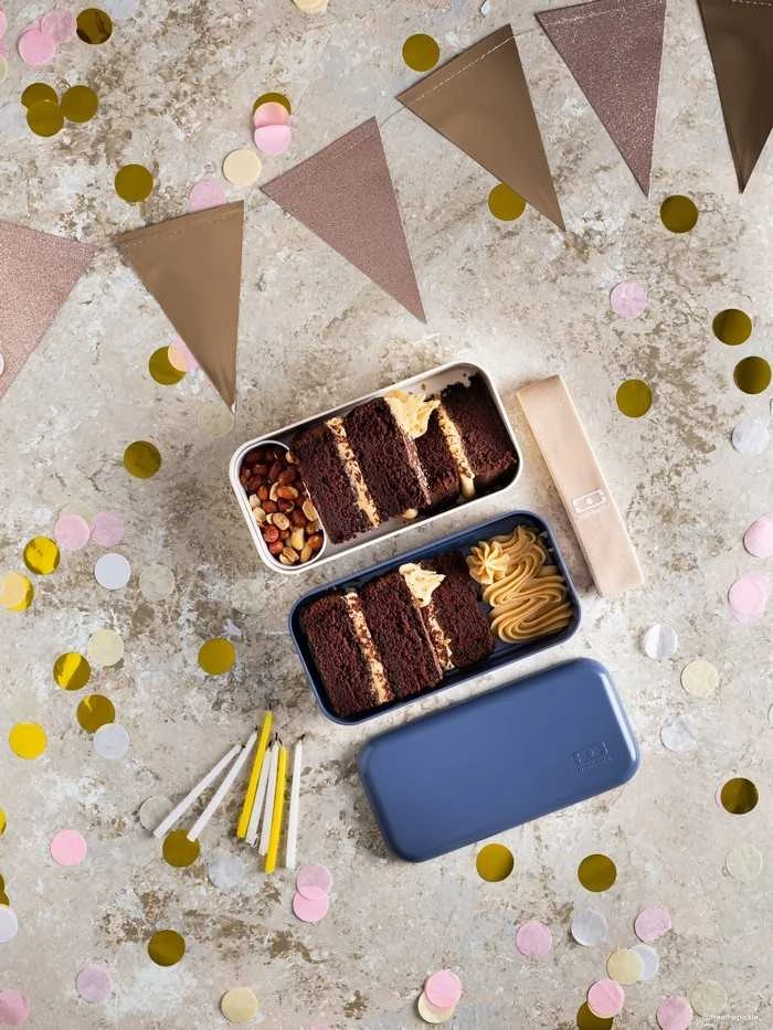 Monbento Bento Original Ble Natural tamsiai mėlyna