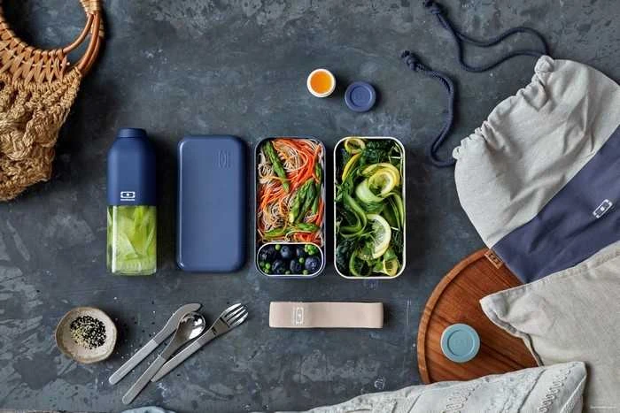 Monbento Bento Original Ble Natural tamsiai mėlyna