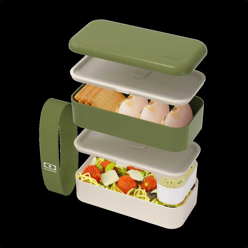 Monbento MB-Pietų dėžutė Bento Original Alyvuogių Perdirbtas