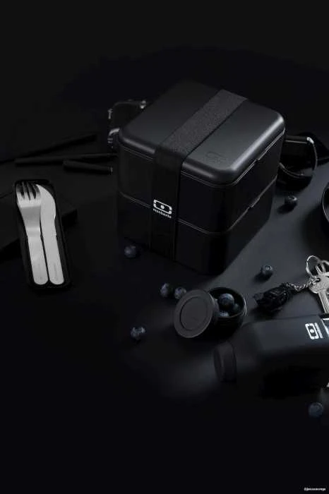 Monbento Bento Square Juodas Onyx juoda