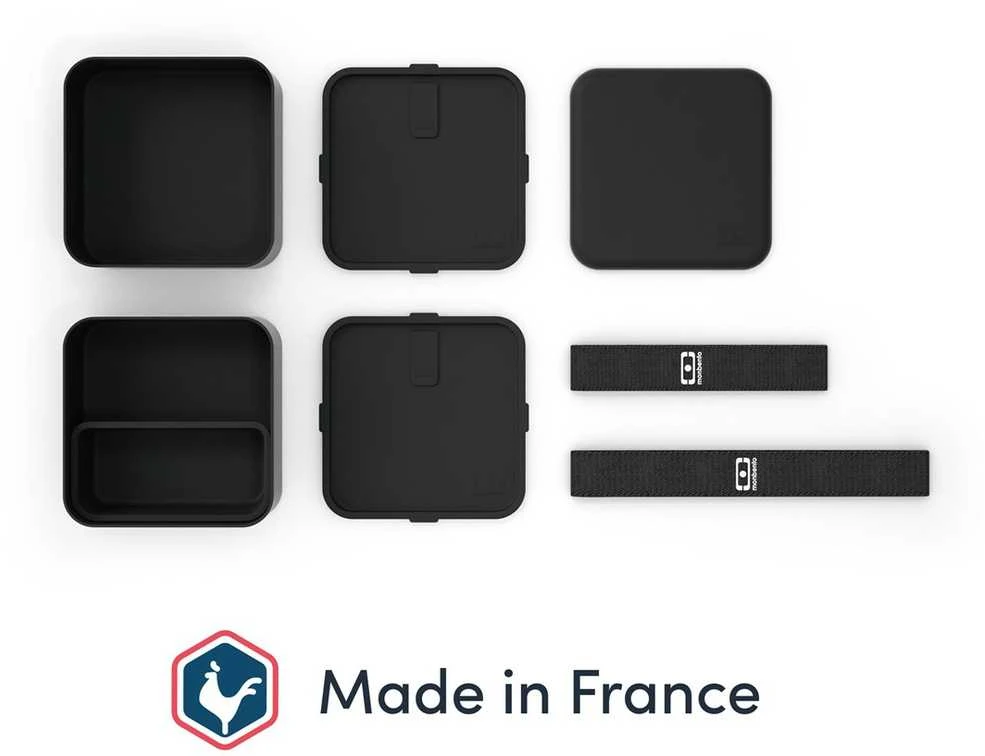 Monbento Bento Square Juodas Onyx juoda