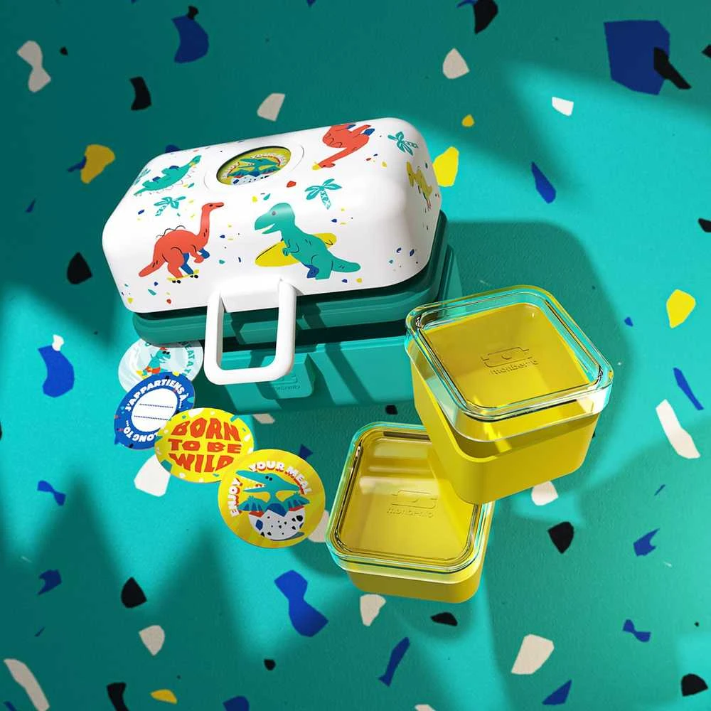 Monbento MB-Tresor Graphic Dino vaikiška pietų dėžutė