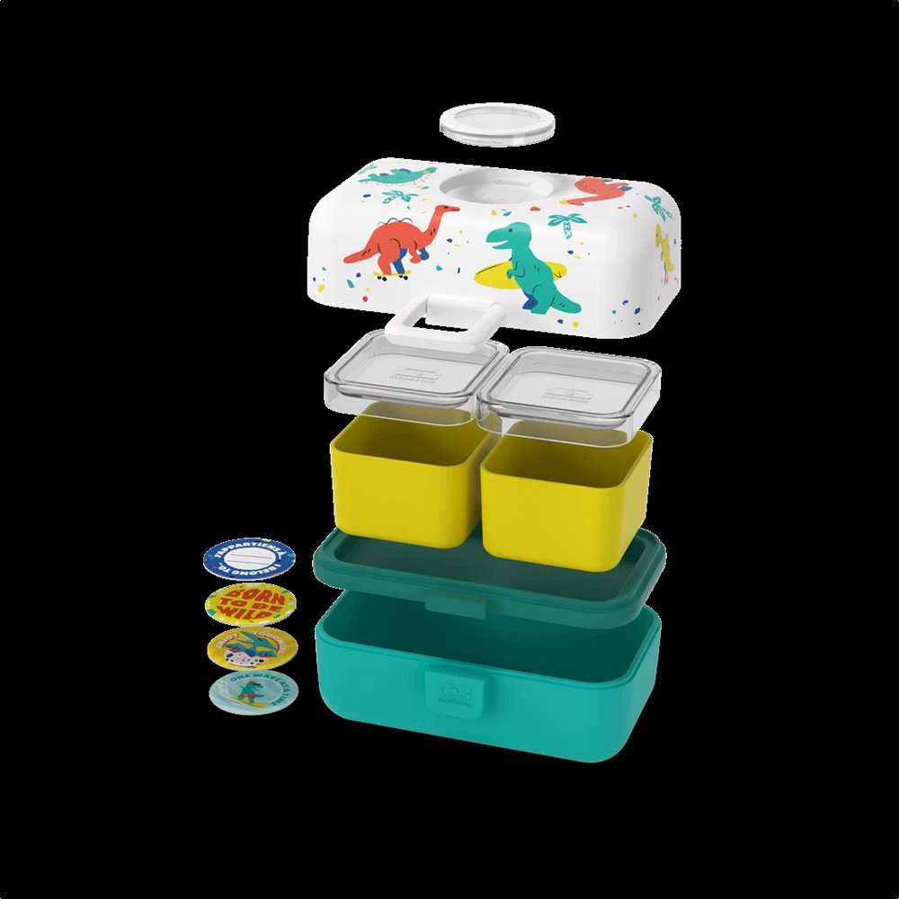 Monbento MB-Tresor Graphic Dino vaikiška pietų dėžutė