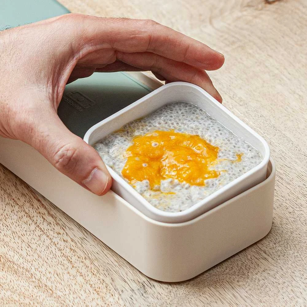 Monbento extra pojemniki do lunchboxa 4 sztuki Žalias