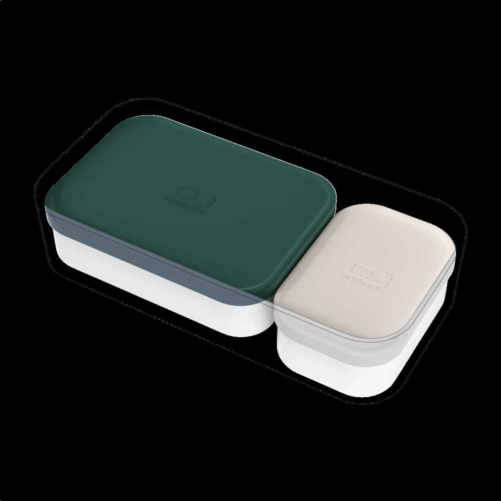 Monbento extra pojemniki do lunchboxa 4 sztuki Žalias