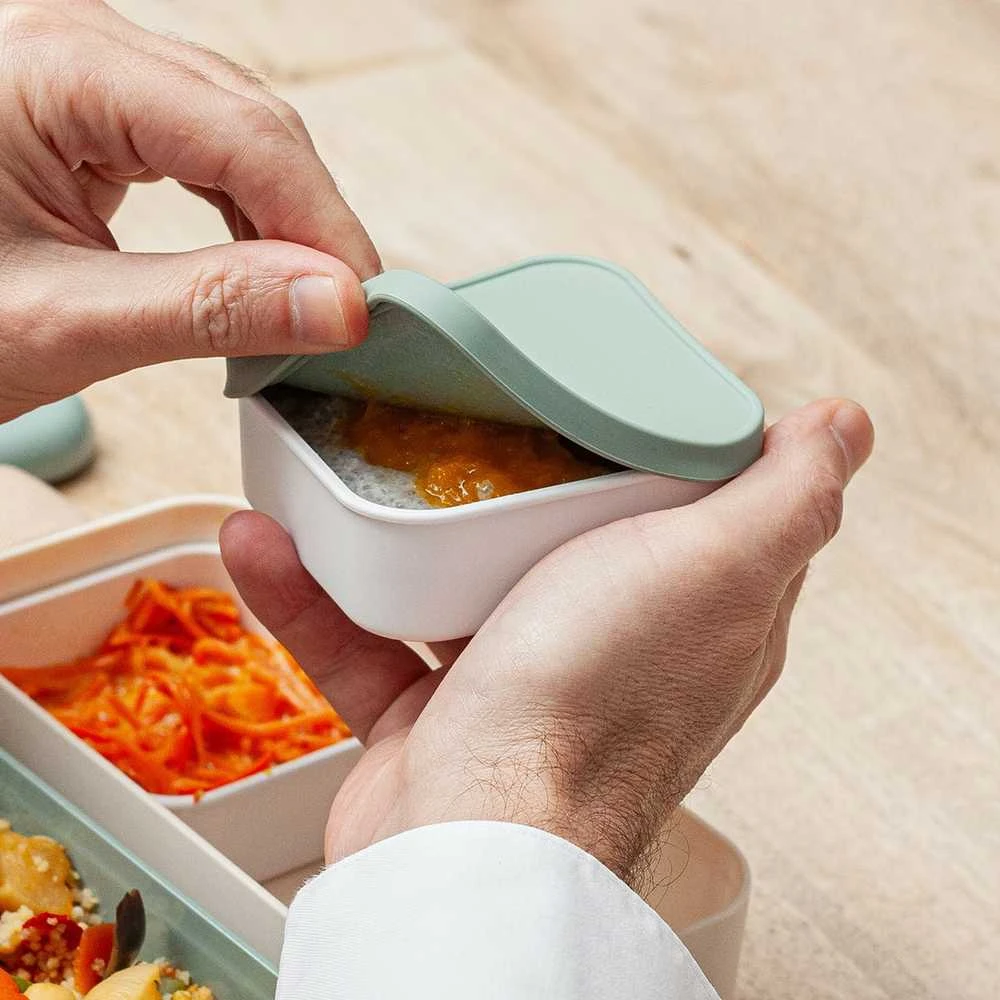 Monbento extra pojemniki do lunchboxa 4 sztuki Žalias