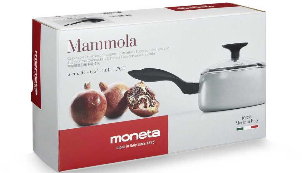 Moneta Puodas su dangčiu 16 cm