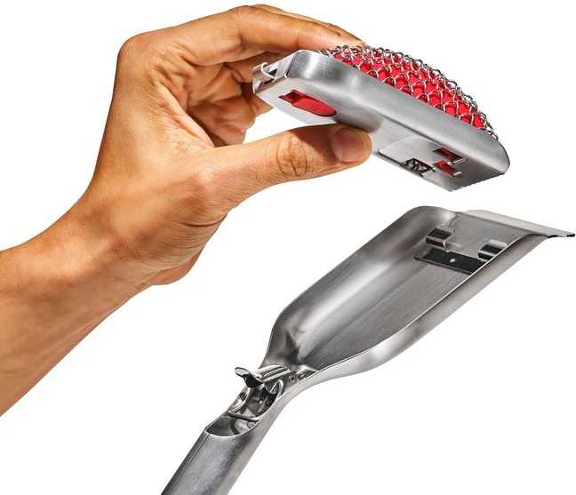 OXO Good Grips 2in1 grotelių valymo šluostės