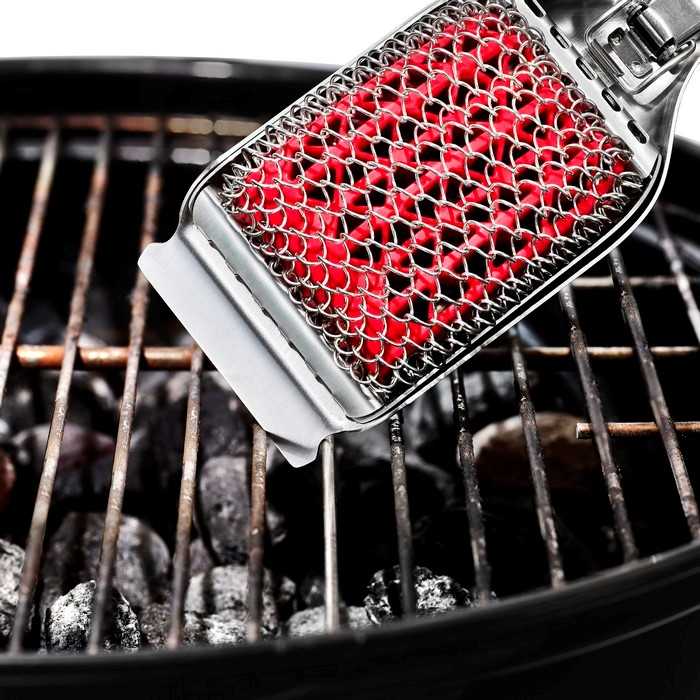 OXO Good Grips 2in1 grotelių valymo šluostės