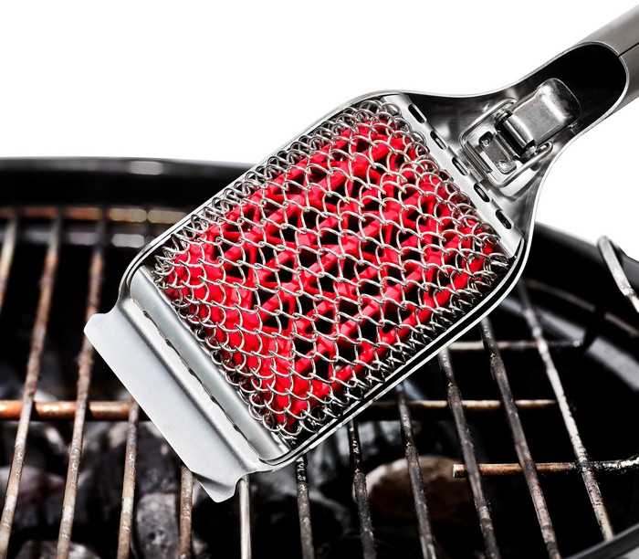 OXO Good Grips 2in1 grotelių valymo šluostės