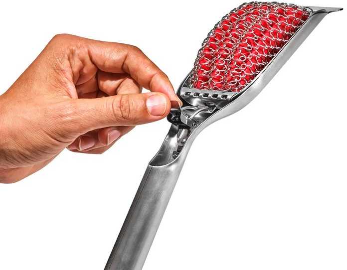 OXO Good Grips 2in1 grotelių valymo šluostės