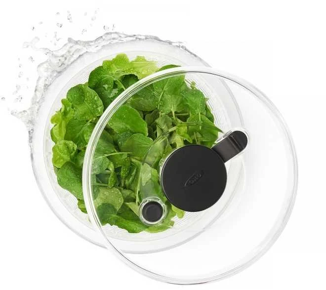 OXO OX1351680 Good Grips Salatschleuder mit Sieb und Deckel klein