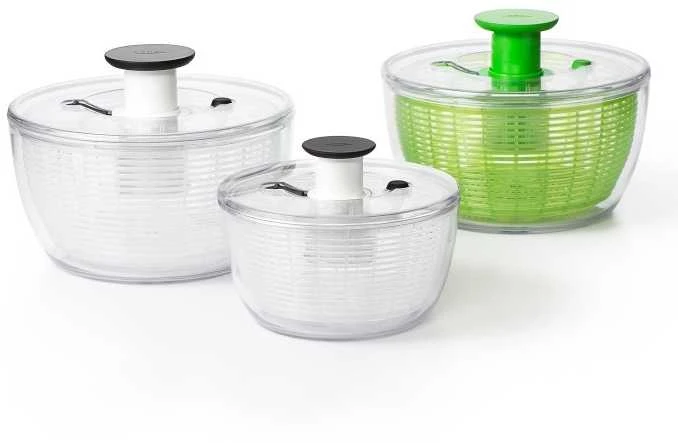 OXO OX1351680 Good Grips Salatschleuder mit Sieb und Deckel klein