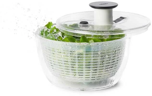 OXO OX1351680 Good Grips Salatschleuder mit Sieb und Deckel klein