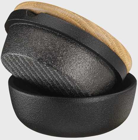 SKEPPSHULT SWING Prieskonių malūnėlis - 9.5 cm, juoda
