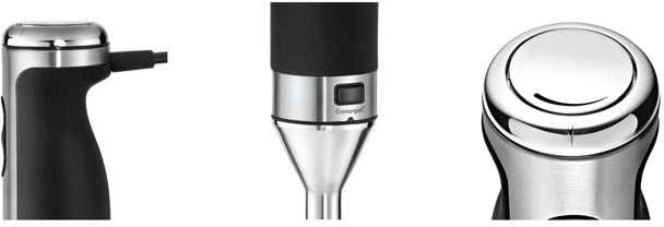WMF LINEO 4 in 1 416350011 Nerūdijantis plienas, Rankinis maišytuvas, 700 W, Material jar(s) Glass,