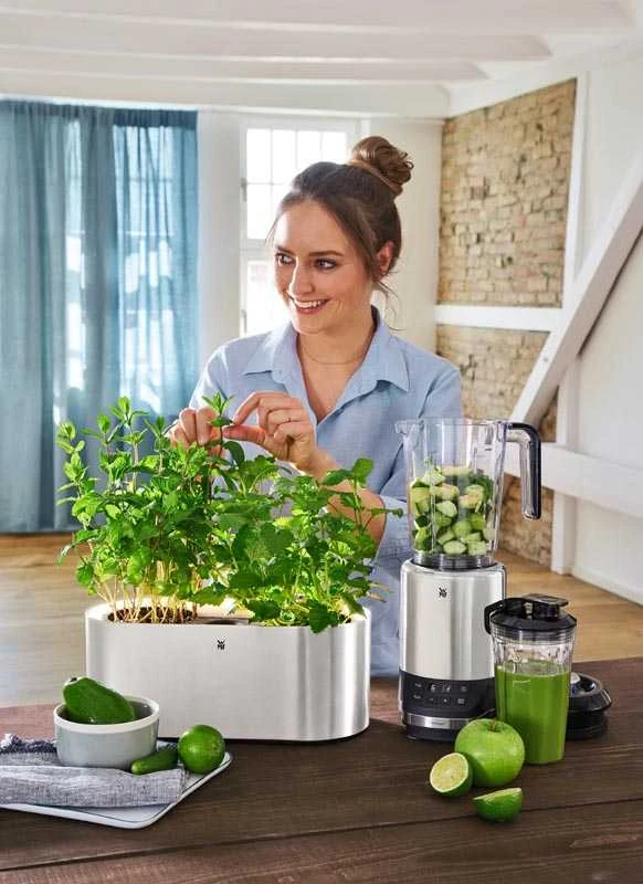 WMF Kult Pro 04.1653.0011 trintuvas 1,2 L Pastatomas trintuvas Nerūdijančiojo plieno 1200 W