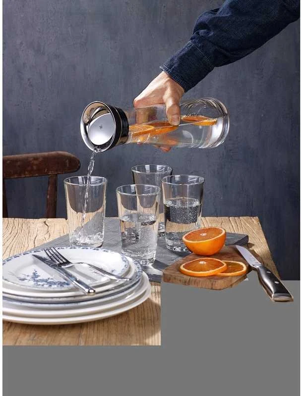 WMF Vanduo dekanteris su CloseUp kamščiu, 1,5L, Juodas,