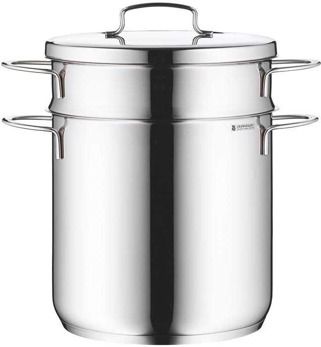 WMF makaronų puodas su įdėklu ir dangčiu, 3 l, Ø 18 cm, 0718826040