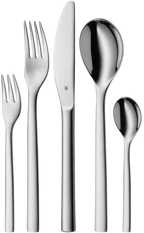 WMF Atria stalo įrankių rinkinys, 12x šaukštas, 12x šakutė, 12x peilis, 12x šaukštas, 12x desertinė šakutė, (60 vnt.), n