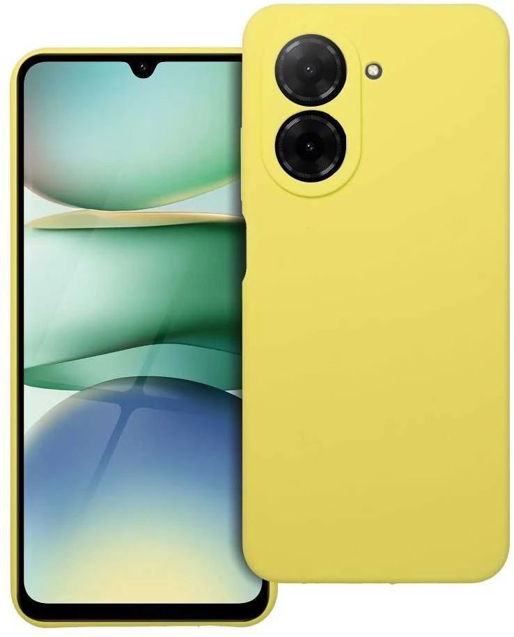 Oem Dėklas na Xiaomi Redmi A5 ( 171,7 x 77,8 x 8,26 ) Silicone 2mm (camera protection) zółte
