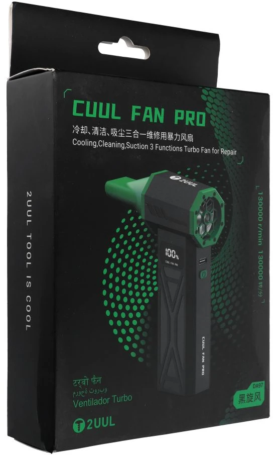 Canyon 2UUL 3-in-1 Fume extractor fan DA97 juodas