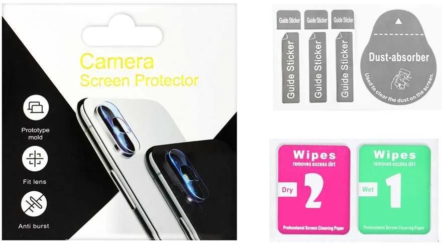 Oem 5D Full Glue apsauginis stiklas kamerai - skirtas Samsung Galaxy S25 Ultra Juodas