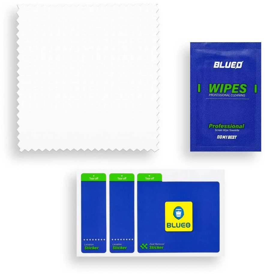Blueo 5D Mr. Monkey Glass - Apple iPhone 16 Pro juodas (Airbag Anti-broken)