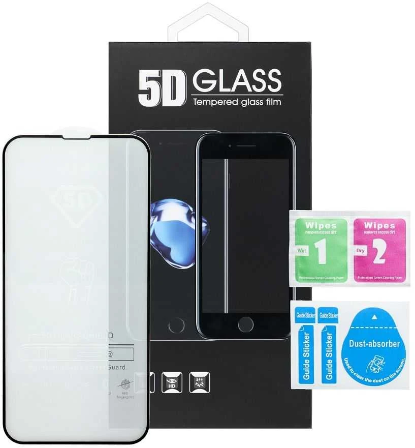 Oem Grūdintas stiklas 5D Full Glue do Xiaomi Redmi 15 4G Tempered Glass juoda