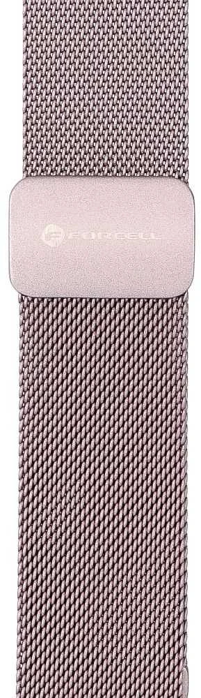 „Apple Watch“ dirželis Forcell F-Design FA14 magnetinis plienas 42 / 44 / 45 / 49 mm rožinis