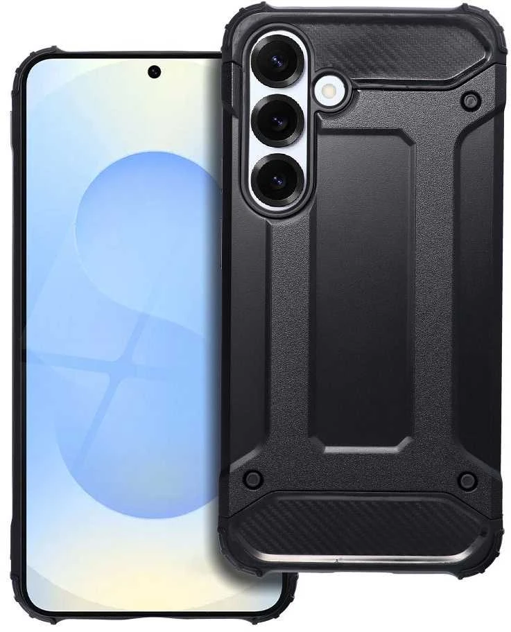 Oem ARMOR dėklas skirtas Samsung Galaxy S25 juodos spalvos